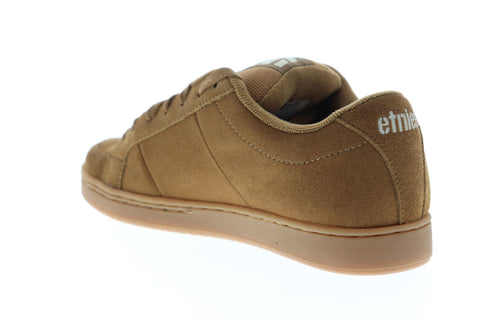 Etnies Kingpin 4101000091230 Mens Brown Suede Lace Up Athletic Skate Shoes