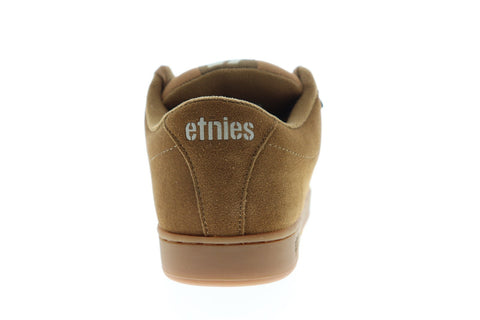 Etnies Kingpin 4101000091230 Mens Brown Suede Lace Up Athletic Skate Shoes