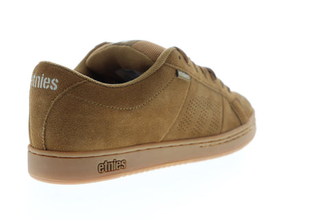 Etnies Kingpin 4101000091230 Mens Brown Suede Lace Up Athletic Skate Shoes