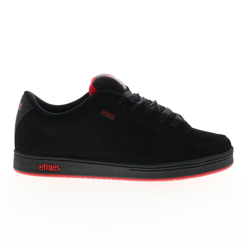 Etnies Kingpin 4101000091551 Mens Black Synthetic Skate Inspired Sneakers Shoes