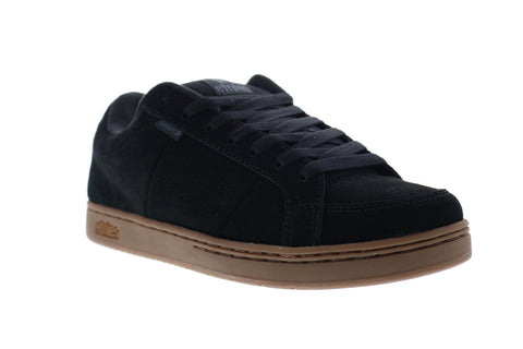 Etnies Kingpin 4101000091566 Mens Black Suede Skate Inspired Sneakers Shoes