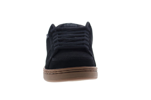 Etnies Kingpin 4101000091566 Mens Black Suede Skate Inspired Sneakers Shoes