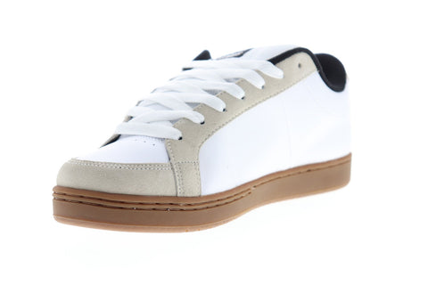 Etnies Kingpin 4101000091953 White Nubuck Athletic Lace Up Skate Shoes