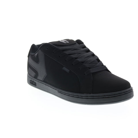 Etnies Fader 4101000203013 Mens Black Nubuck Skate Inspired Sneakers Shoes