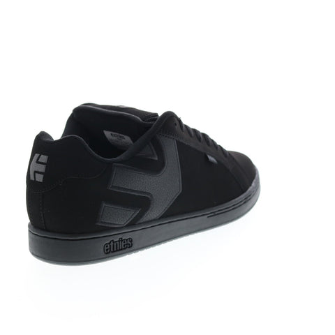 Etnies Fader 4101000203013 Mens Black Nubuck Skate Inspired Sneakers Shoes