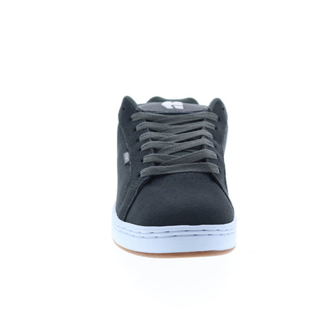 Etnies Fader 4101000203069 Mens Gray Nubuck Skate Inspired Sneakers Shoes