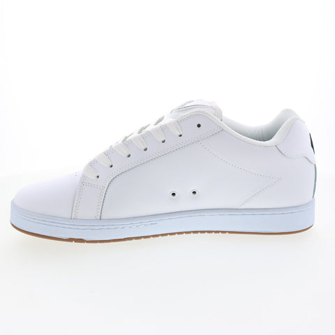 Etnies Fader 4101000203115 Mens White Leather Lace Up Skate Sneakers Shoes