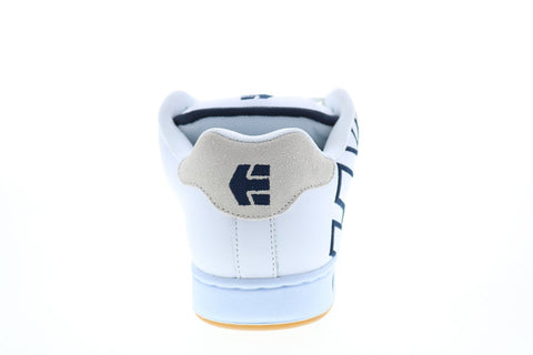 Etnies Fader 4101000203153 Mens White Leather Skate Inspired Sneakers Shoes