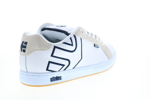 Etnies Fader 4101000203153 Mens White Leather Skate Inspired Sneakers Shoes