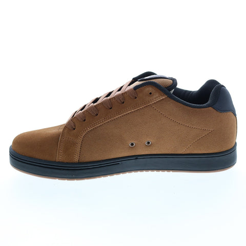 Etnies Fader 4101000203204 Mens Brown Suede Skate Inspired Sneakers Shoes