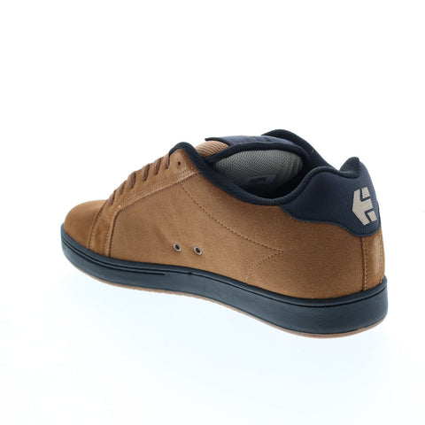 Etnies Fader 4101000203204 Mens Brown Suede Skate Inspired Sneakers Shoes