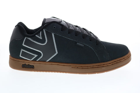 Etnies Fader 4101000203367 Mens Gray Suede Skate Inspired Sneakers Shoes