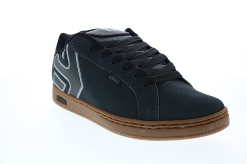 Etnies Fader 4101000203367 Mens Gray Suede Skate Inspired Sneakers Shoes