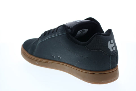 Etnies Fader 4101000203367 Mens Gray Suede Skate Inspired Sneakers Shoes