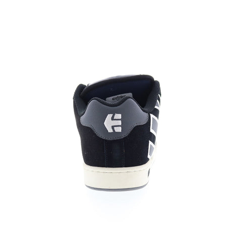 Etnies Fader 4101000203556 Mens Black Suede Skate Inspired Sneakers Shoes