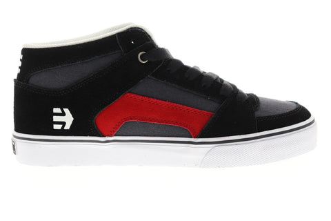 Etnies RVM 4101000241557 Mens Black Suede & Canvas Athletic Skate Shoes