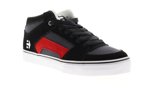 Etnies RVM 4101000241557 Mens Black Suede & Canvas Athletic Skate Shoes