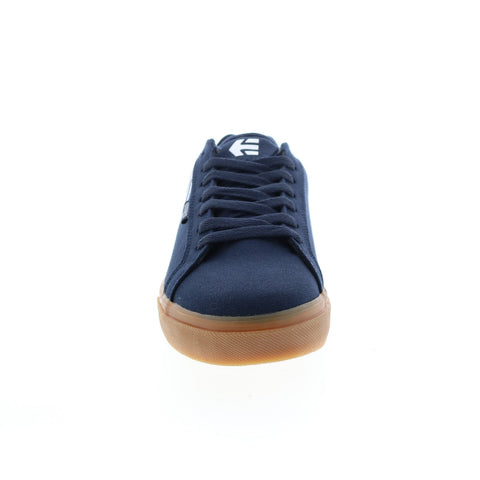 Etnies Fader Vulc 4101000282478 Mens Blue Canvas Skate Sneakers Shoes