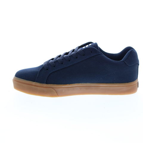 Etnies Fader Vulc 4101000282478 Mens Blue Canvas Skate Sneakers Shoes