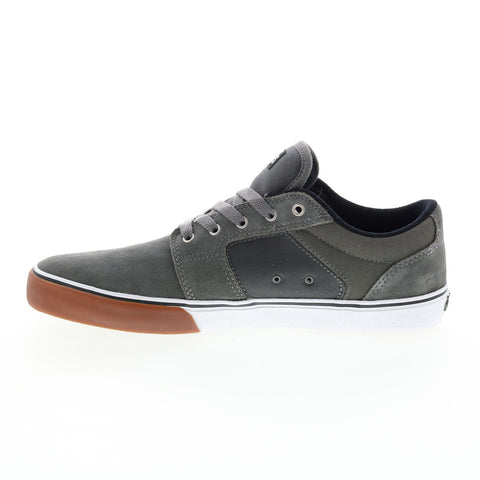 Etnies Barge Ls 4101000351069 Mens Gray Suede Skate Inspired Sneakers Shoes