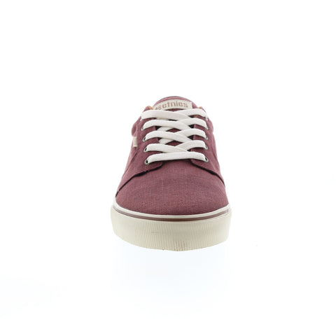Etnies Barge LS 4101000351209 Mens Brown Canvas Skate Inspired Sneakers Shoes