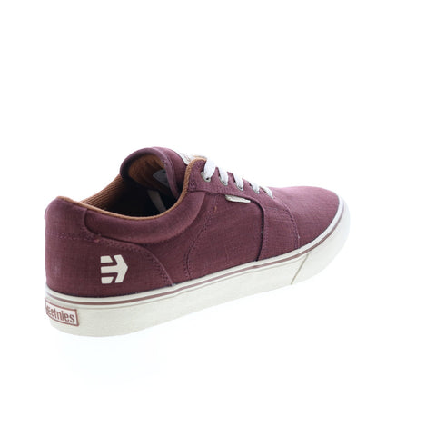 Etnies Barge LS 4101000351209 Mens Brown Canvas Skate Inspired Sneakers Shoes