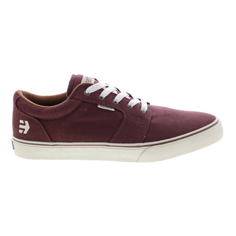 Etnies Barge LS 4101000351209 Mens Brown Canvas Skate Inspired Sneakers Shoes