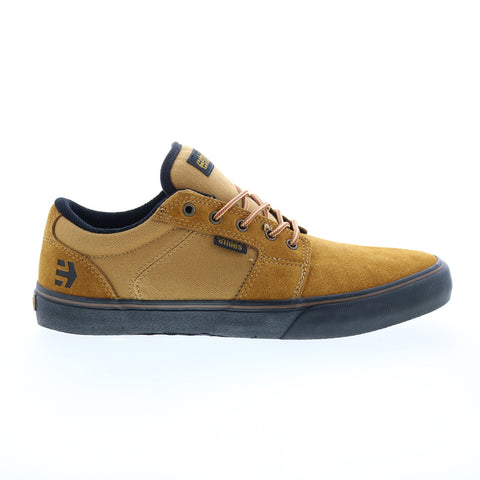 Etnies Barge LS 4101000351258 Mens Brown Suede Skate Inspired Sneakers Shoes