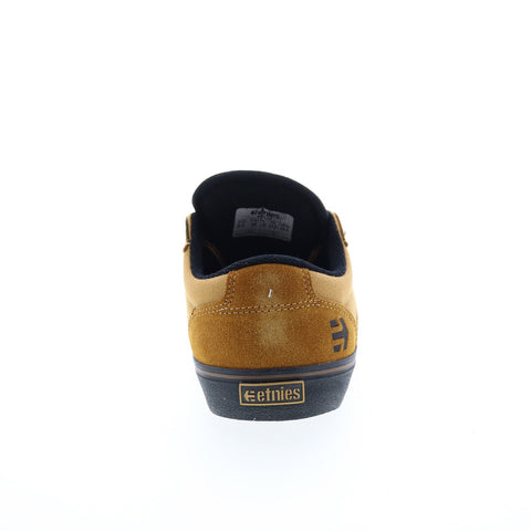 Etnies Barge LS 4101000351258 Mens Brown Suede Skate Inspired Sneakers Shoes