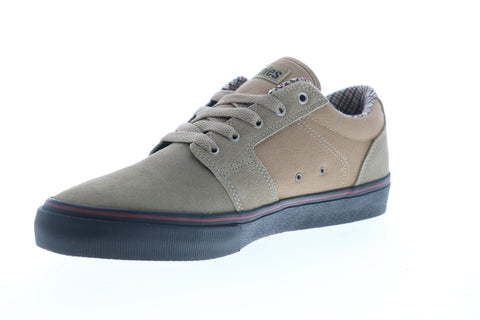 Etnies Barge LS 4101000351259 Mens Brown Suede Skate Inspired Sneakers Shoes
