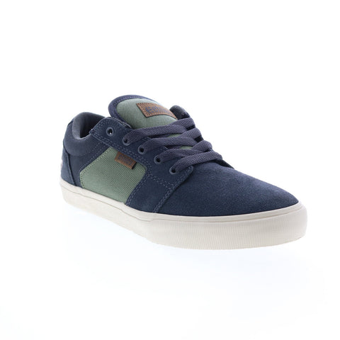 Etnies Barge LS 4101000351375 Mens Gray Suede Skate Inspired Sneakers Shoes