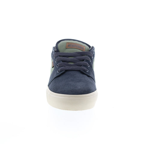 Etnies Barge LS 4101000351375 Mens Gray Suede Skate Inspired Sneakers Shoes