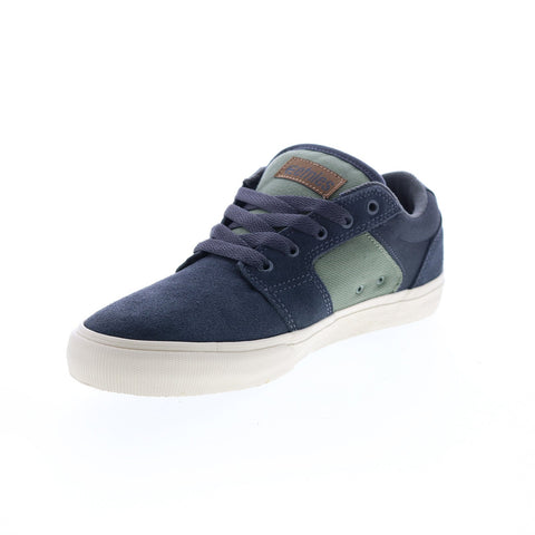 Etnies Barge LS 4101000351375 Mens Gray Suede Skate Inspired Sneakers Shoes
