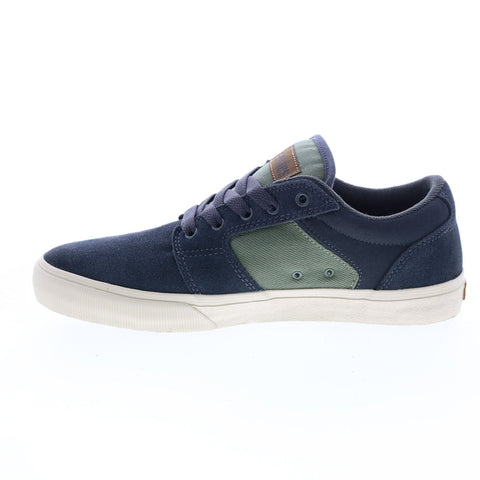 Etnies Barge LS 4101000351375 Mens Gray Suede Skate Inspired Sneakers Shoes