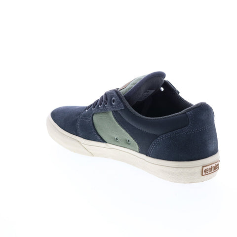 Etnies Barge LS 4101000351375 Mens Gray Suede Skate Inspired Sneakers Shoes