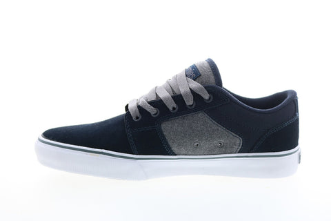 Etnies Barge LS 4101000351417 Mens Blue Suede Skate Inspired Sneakers Shoes