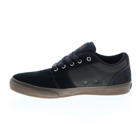 Etnies Barge LS 4101000351966 Mens Black Suede Skate Inspired Sneakers Shoes