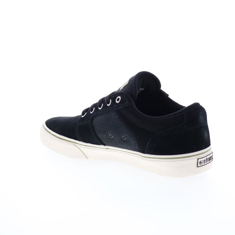 Etnies Barge LS 4101000351983 Mens Black Suede Skate Inspired Sneakers Shoes