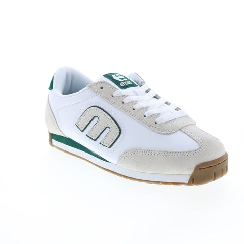 Etnies Lo-Cut II Ls 4101000365196 Mens White Suede Skate Sneakers Shoes