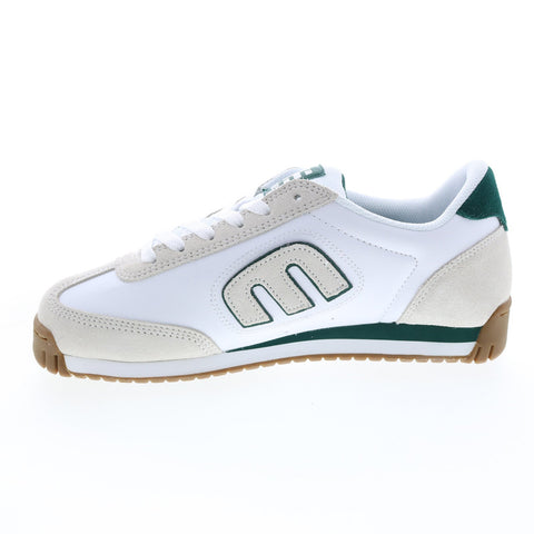 Etnies Lo-Cut II Ls 4101000365196 Mens White Suede Skate Sneakers Shoes
