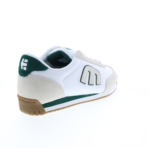 Etnies Lo-Cut II Ls 4101000365196 Mens White Suede Skate Sneakers Shoes