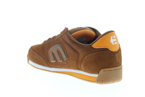 Etnies LO Cut II LS 4101000365222 Mens Brown Suede Athletic Skate Shoes
