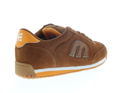Etnies LO Cut II LS 4101000365222 Mens Brown Suede Athletic Skate Shoes
