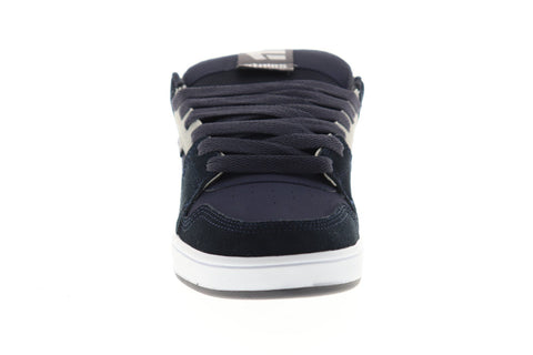 Etnies Rockfield 4101000399416 Mens Blue Suede Athletic Skate Shoes