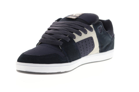 Etnies Rockfield 4101000399416 Mens Blue Suede Athletic Skate Shoes