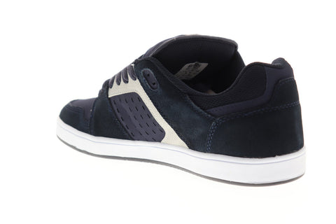 Etnies Rockfield 4101000399416 Mens Blue Suede Athletic Skate Shoes