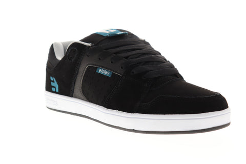 Etnies Rockfield Mens Black Suede Low Top Lace Up Skate Sneakers Shoes