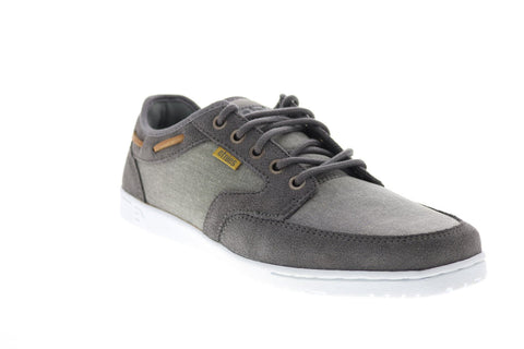 Etnies Dory 4101000401075 Mens Gray Canvas Skate Inspired Sneakers Shoes