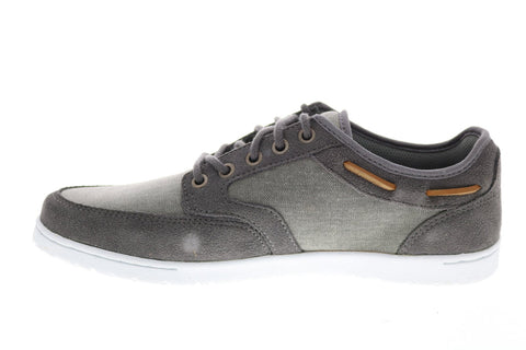 Etnies Dory 4101000401075 Mens Gray Canvas Skate Inspired Sneakers Shoes