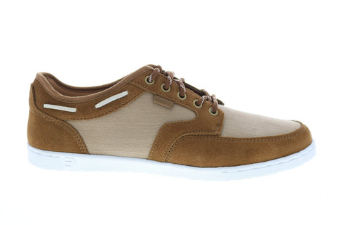 Etnies Dory 4101000401215 Mens Brown Canvas Skate Inspired Sneakers Shoes